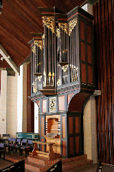 Fritts pipe organ, All Soul's Episcopal Church, San Diego